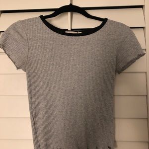 harlow frilled t-shirt